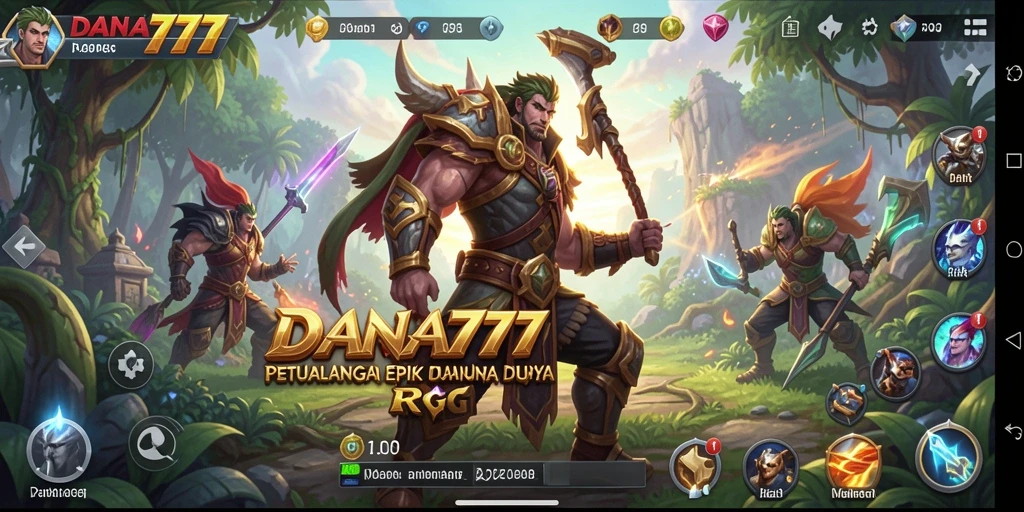 Gameplay seru DANA777 dengan petualangan RPG yang memikat.