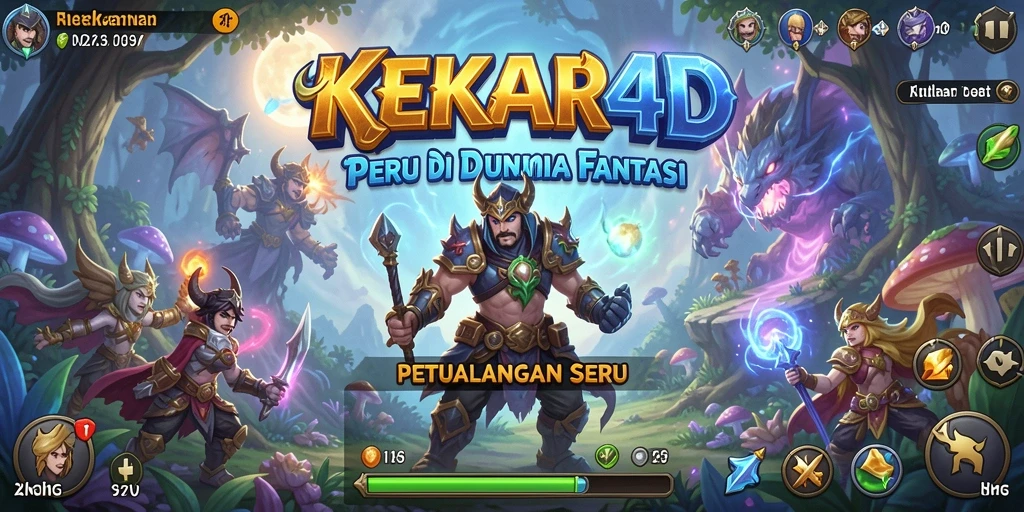 Tampilan gameplay <strong>KEKAR4D</strong> yang memikat dan penuh warna dalam dunia petualangan.