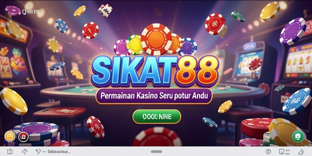 Tampilan gameplay SIKAT88 menampilkan keseruan permainan Kasino.